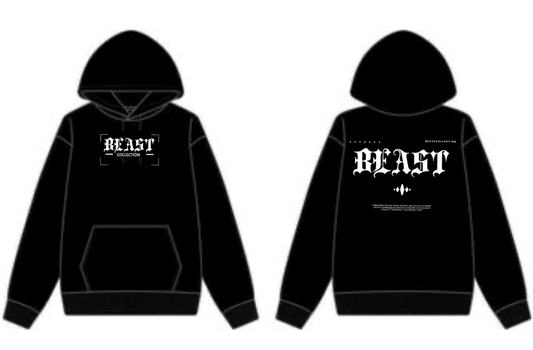 Black and White Hoodie