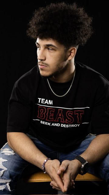 Team Beast Over-sized Shirt