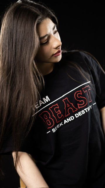 Team Beast Over-sized Shirt